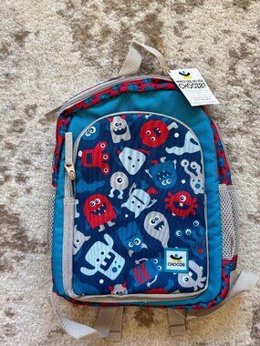 NWT Chooze Kids Backpack, Small, Boo Print